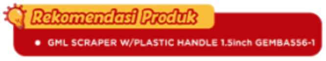 rekomendasi produk menghapus sisa cat